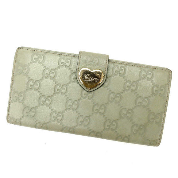 Gucci long ssima Wallet green - Picture 1 of 6